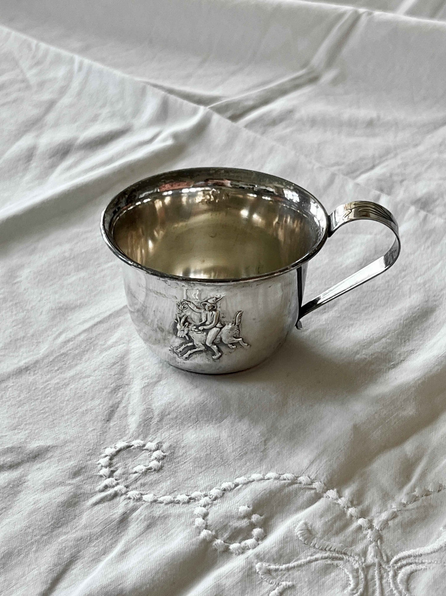 Børnekop i rustfri stål, Klodshans