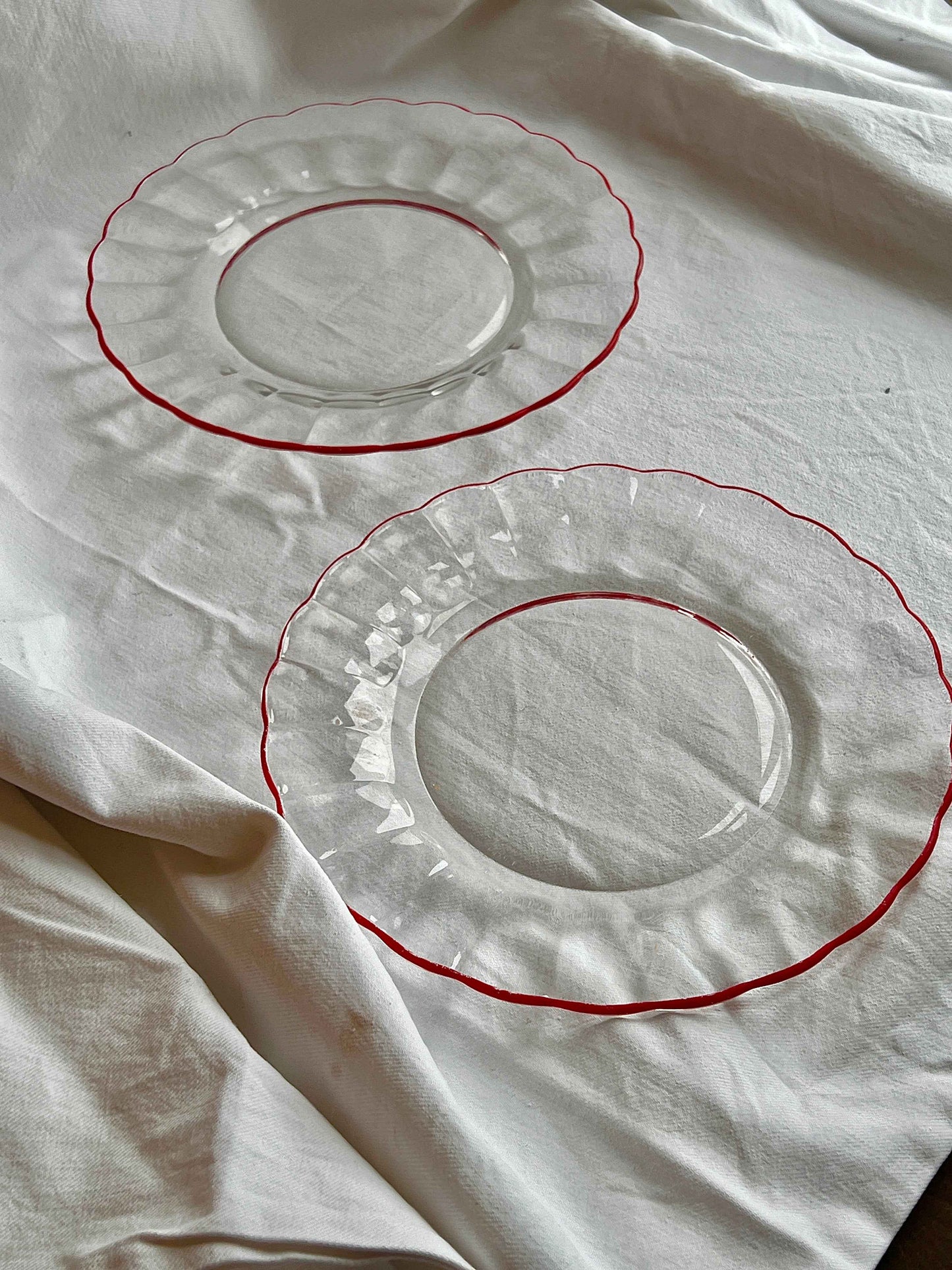 Franske middagstallerkener, sæt a 2