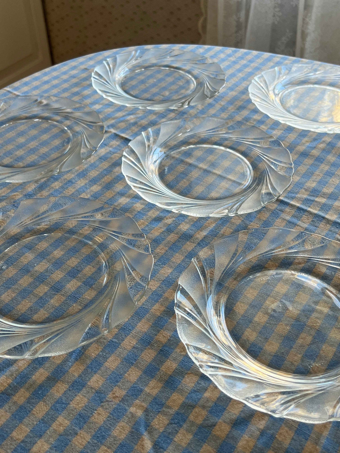 Franske Duralex frokosttallerkener (6stk)