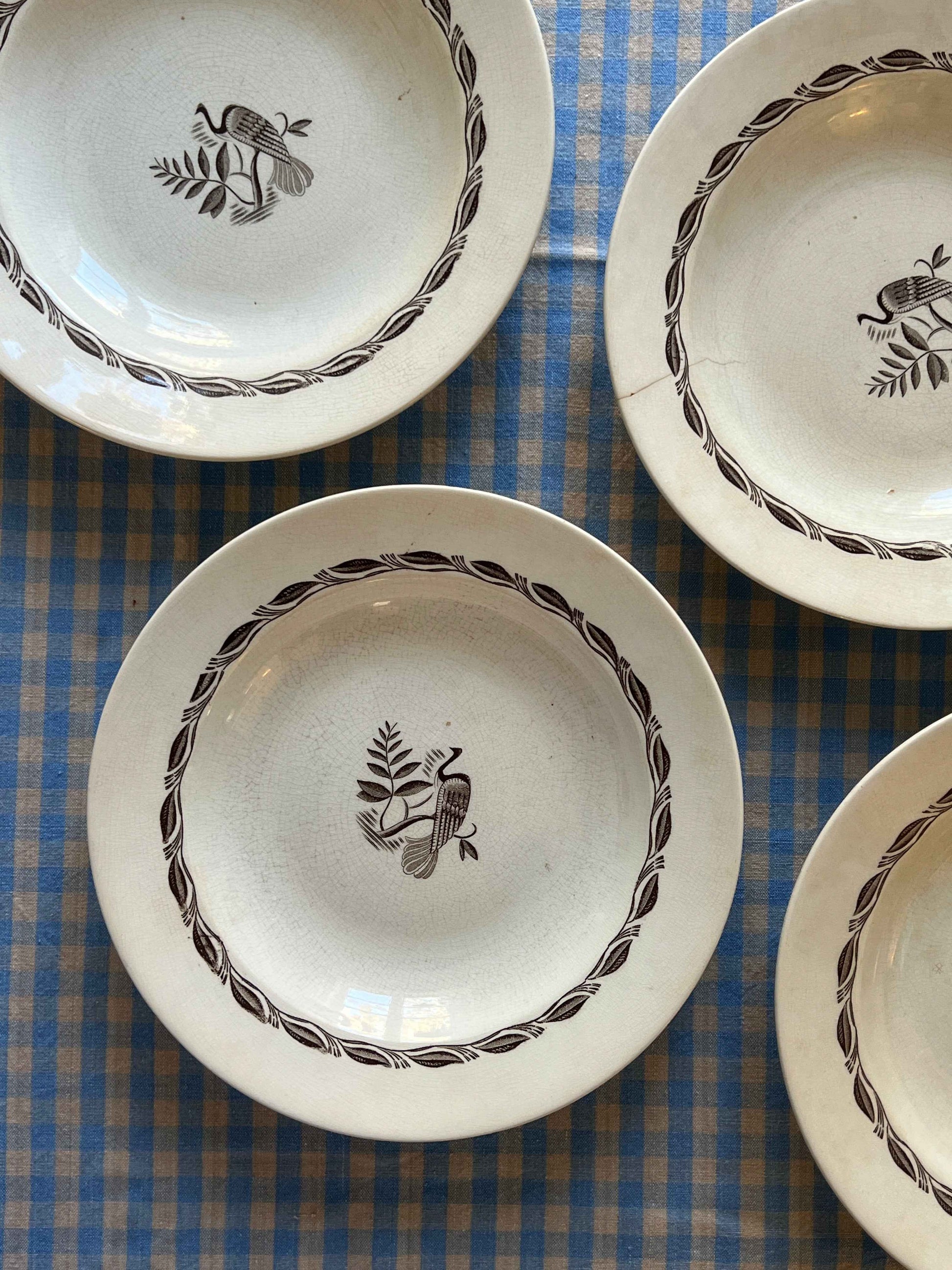 Gefle “Ingrid” dyb pastatallerken Ø23 cm (4 stk)