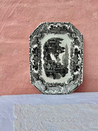 Spansk Sevilla porcelænsfad