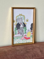 Babar illustration – hos Celeste