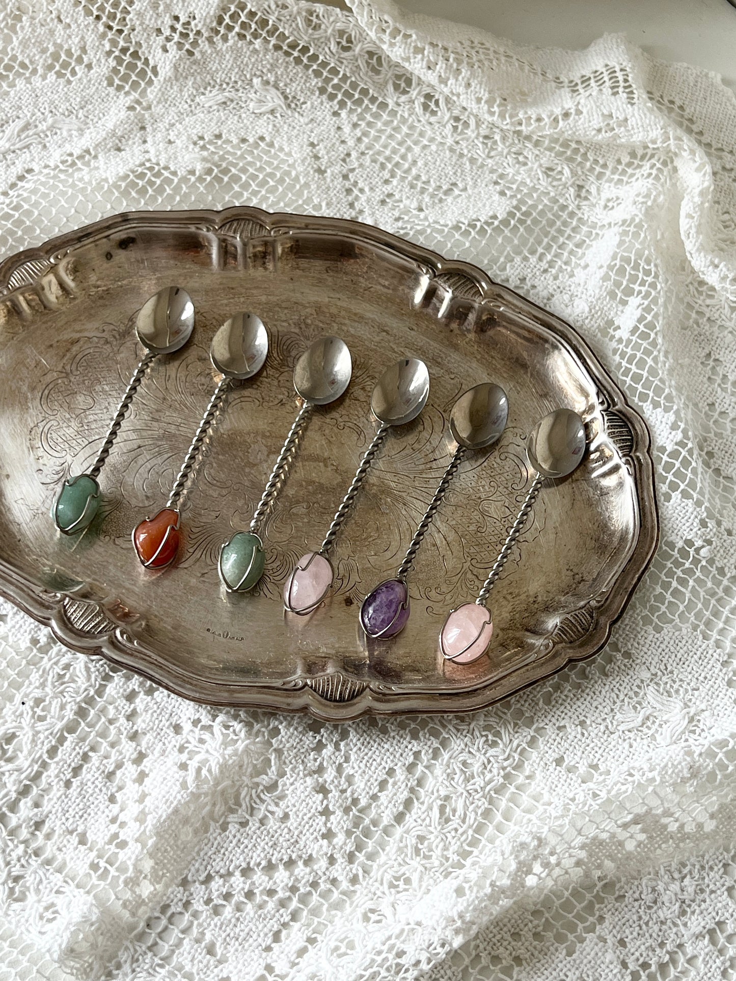 Oval silver dish