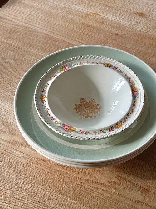 Børnetallerken i porcelæn fra Woods Ivory