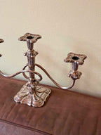 Vintage trearmet lysestage