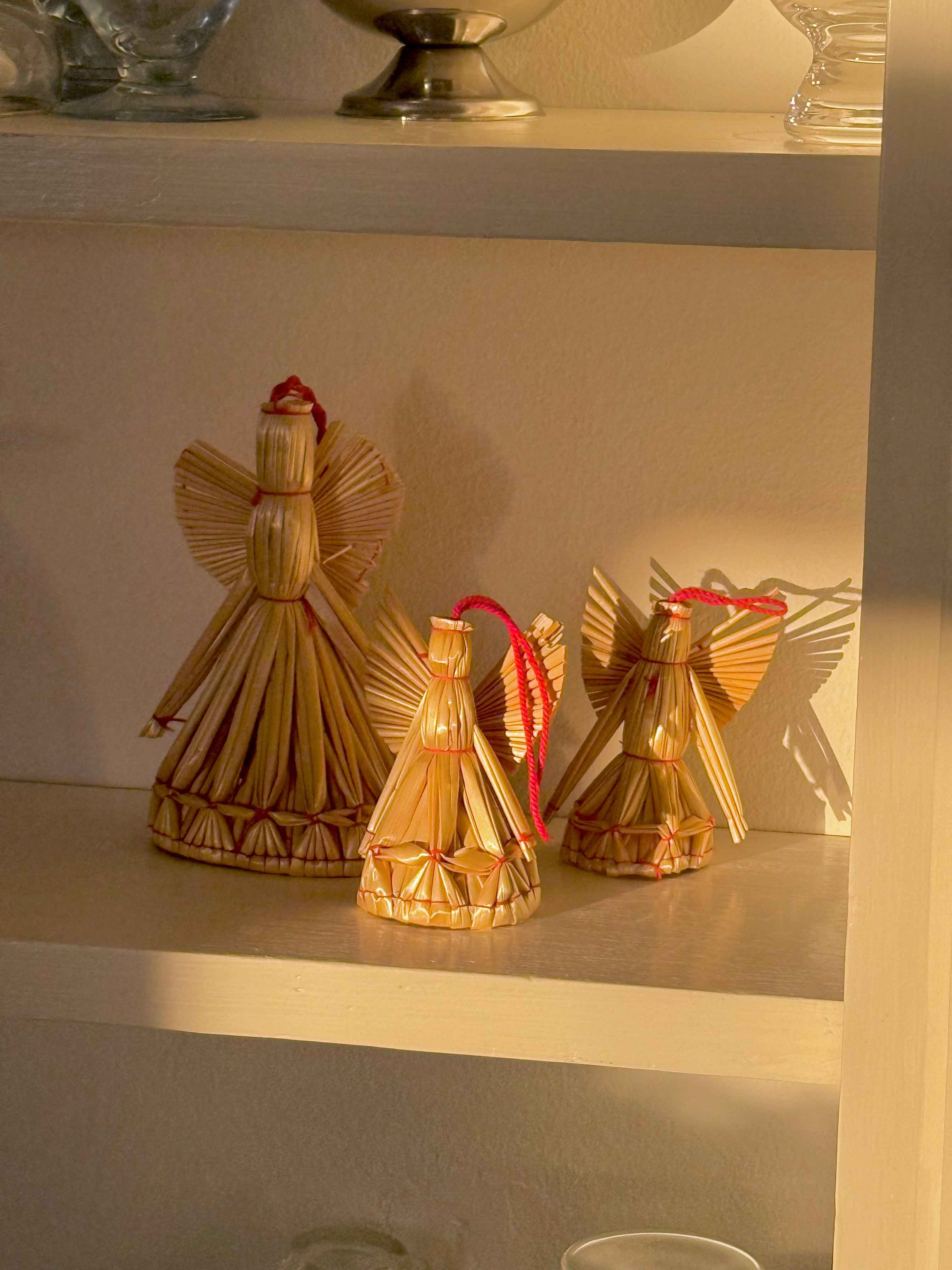 Sæt med halmengle (3 stk.)