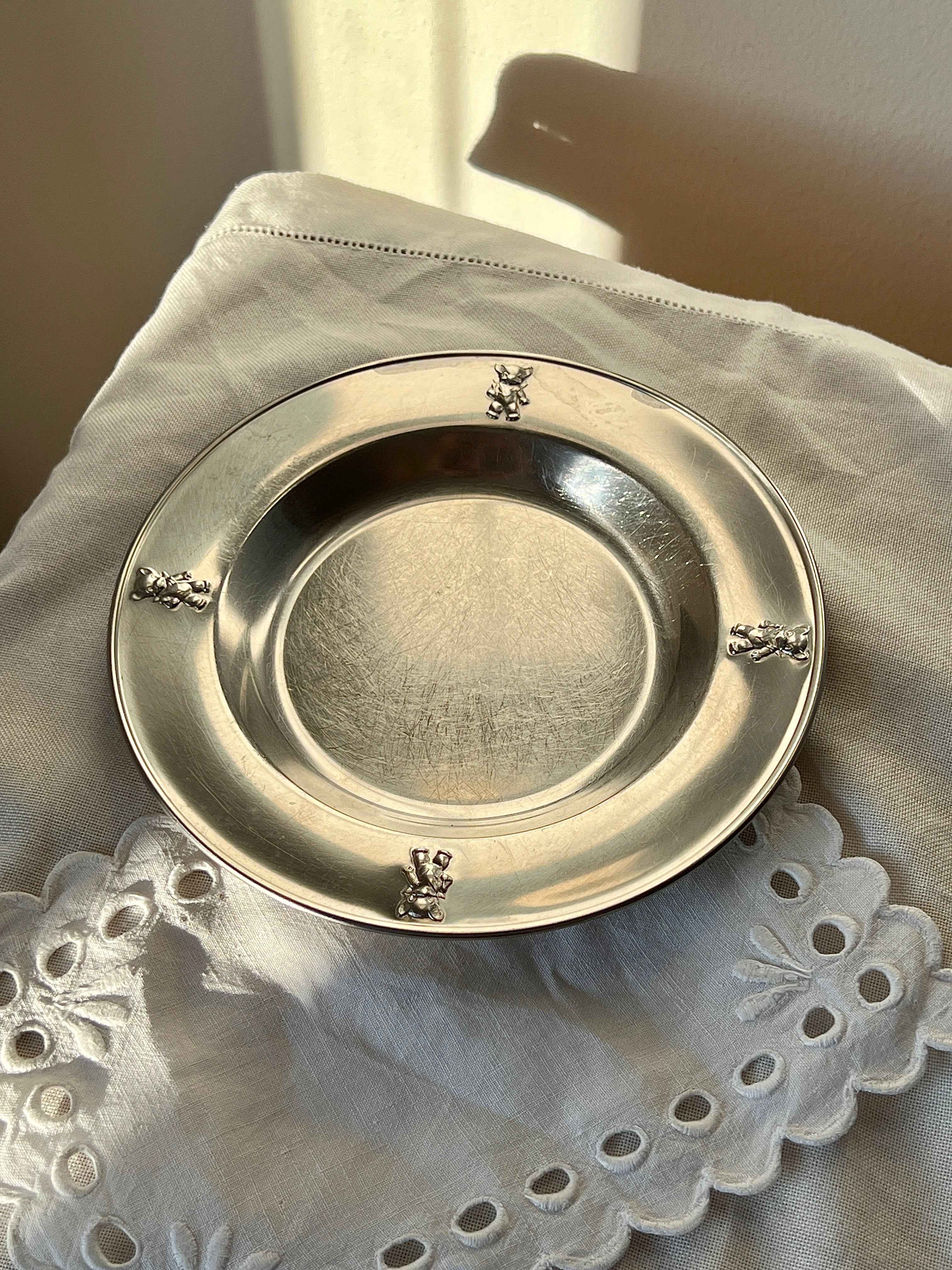 Børnetallerken, bjørnekant