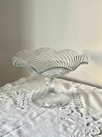 Glasopsats med swirl