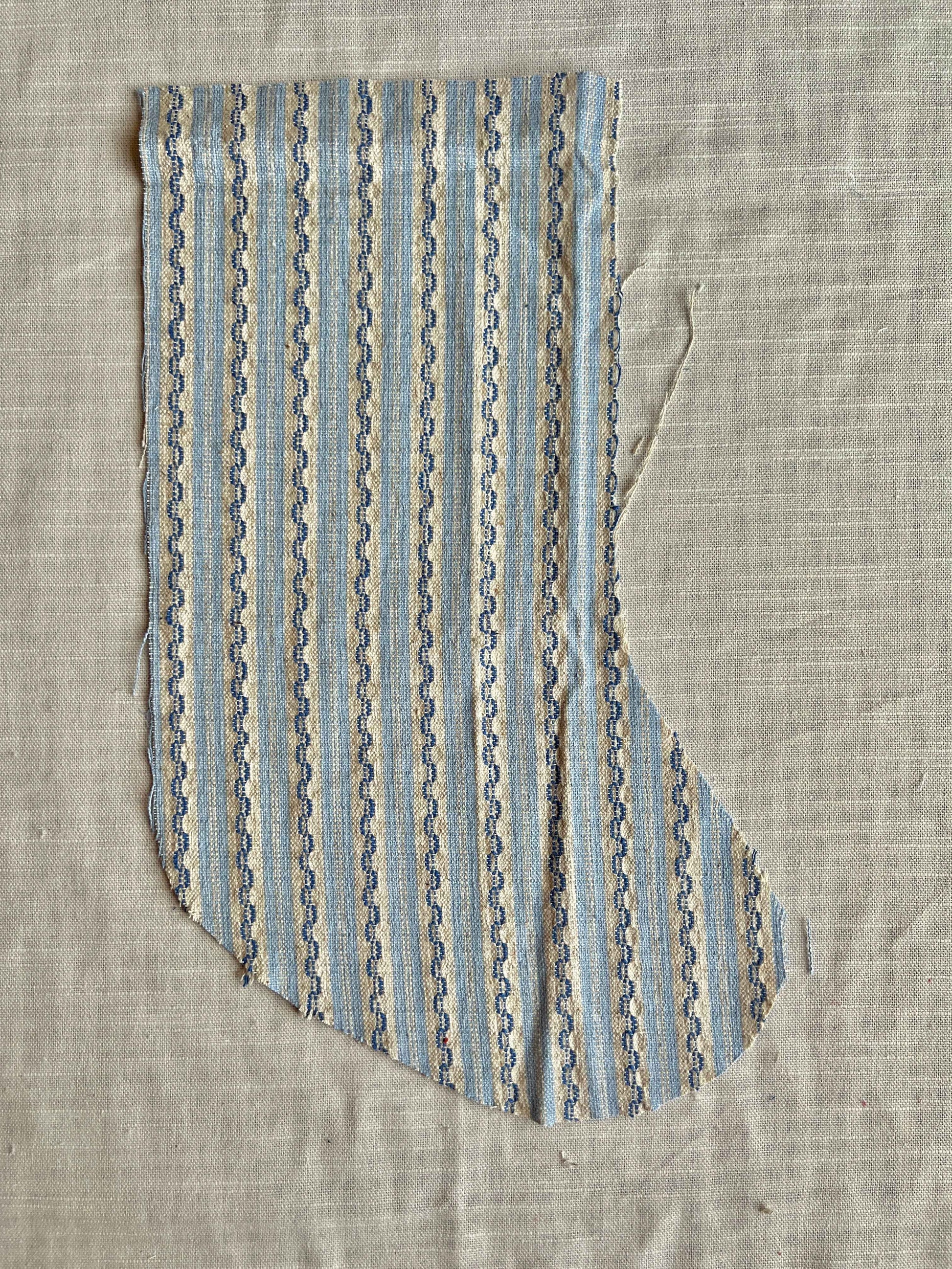 Made to order julesok i vintage tekstil - tilføj navn og motiv