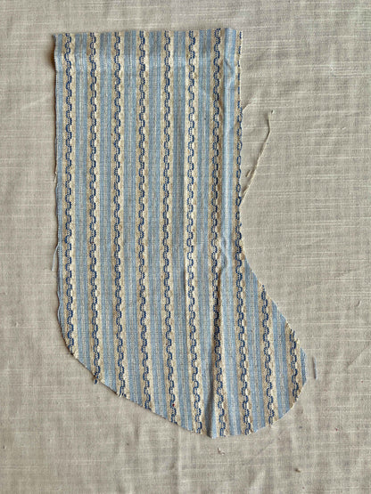 Made to order julesok i vintage tekstil - tilføj navn og motiv