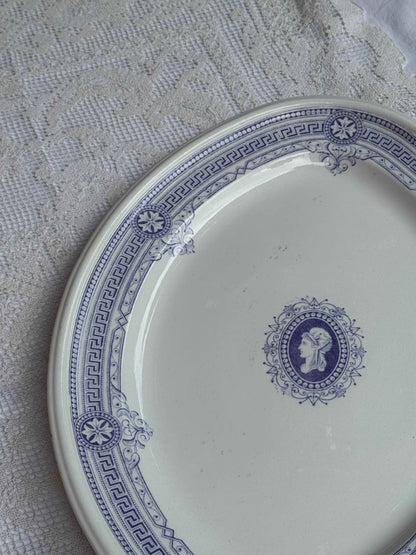 Aluminia Here porcelænsfad