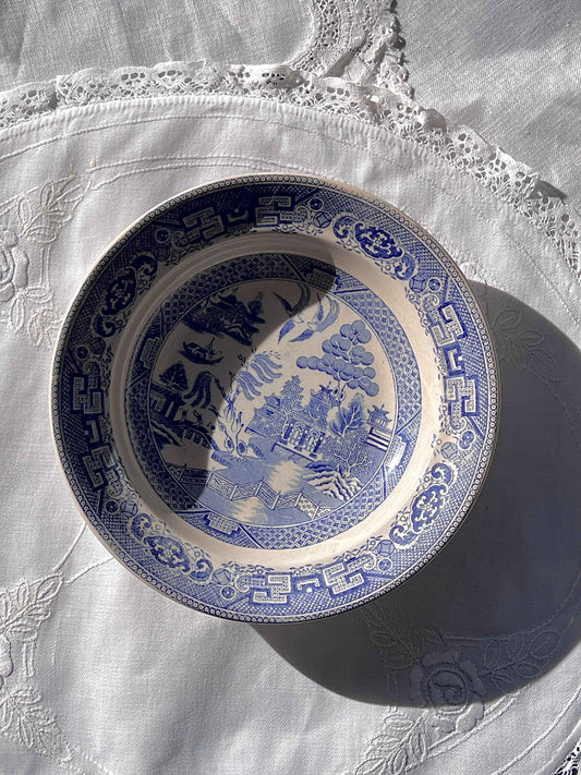 Gustavsberg Blue Willow serveringsskål Ø24 cm