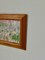 Babar illustration, både ved søen