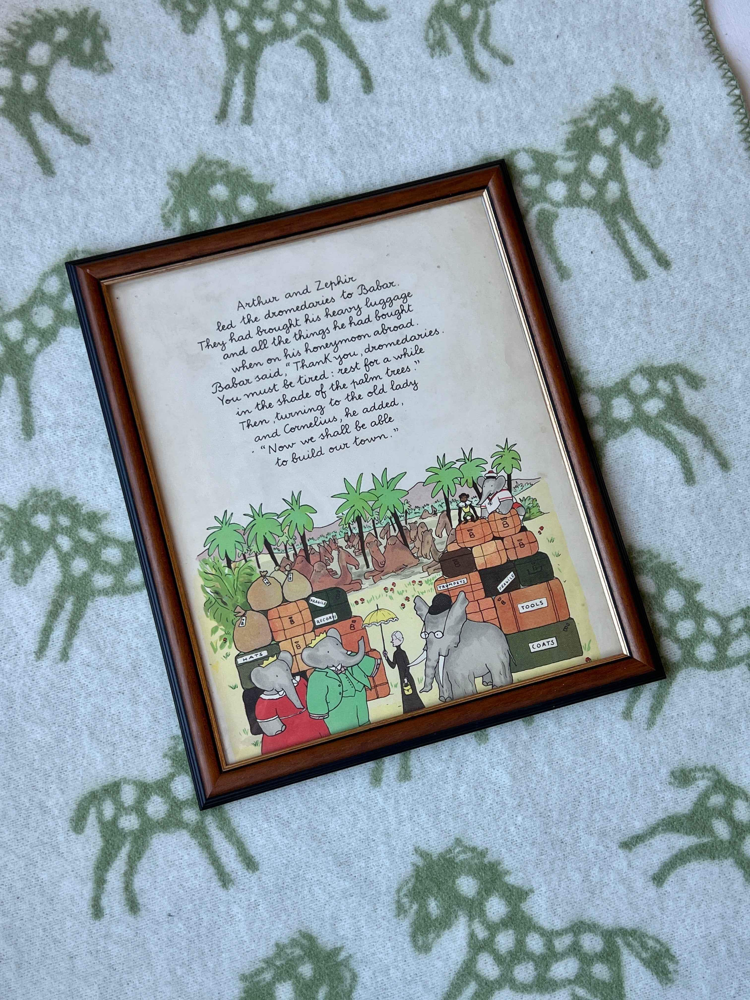 Babar illustration, 1940