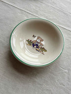 Børneskål i keramik med bamsemotiv