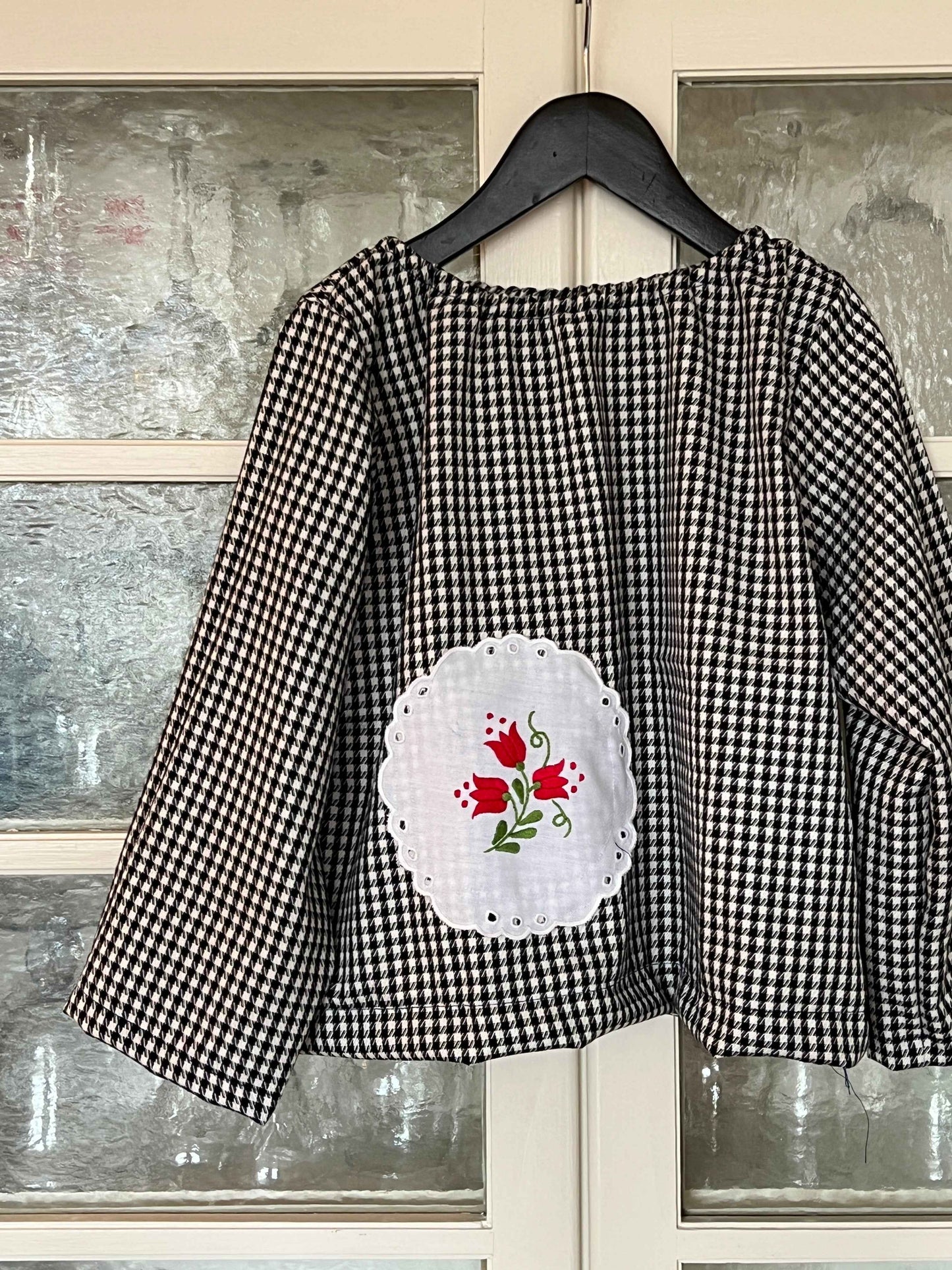 HELGE bluse i uld 4-6 år