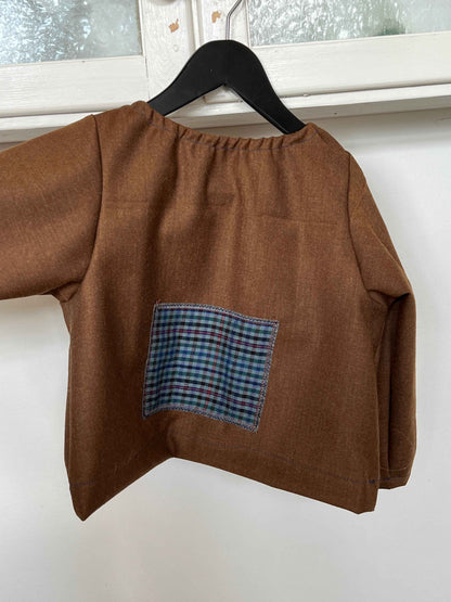 HELGE bluse i uld 2-4 år