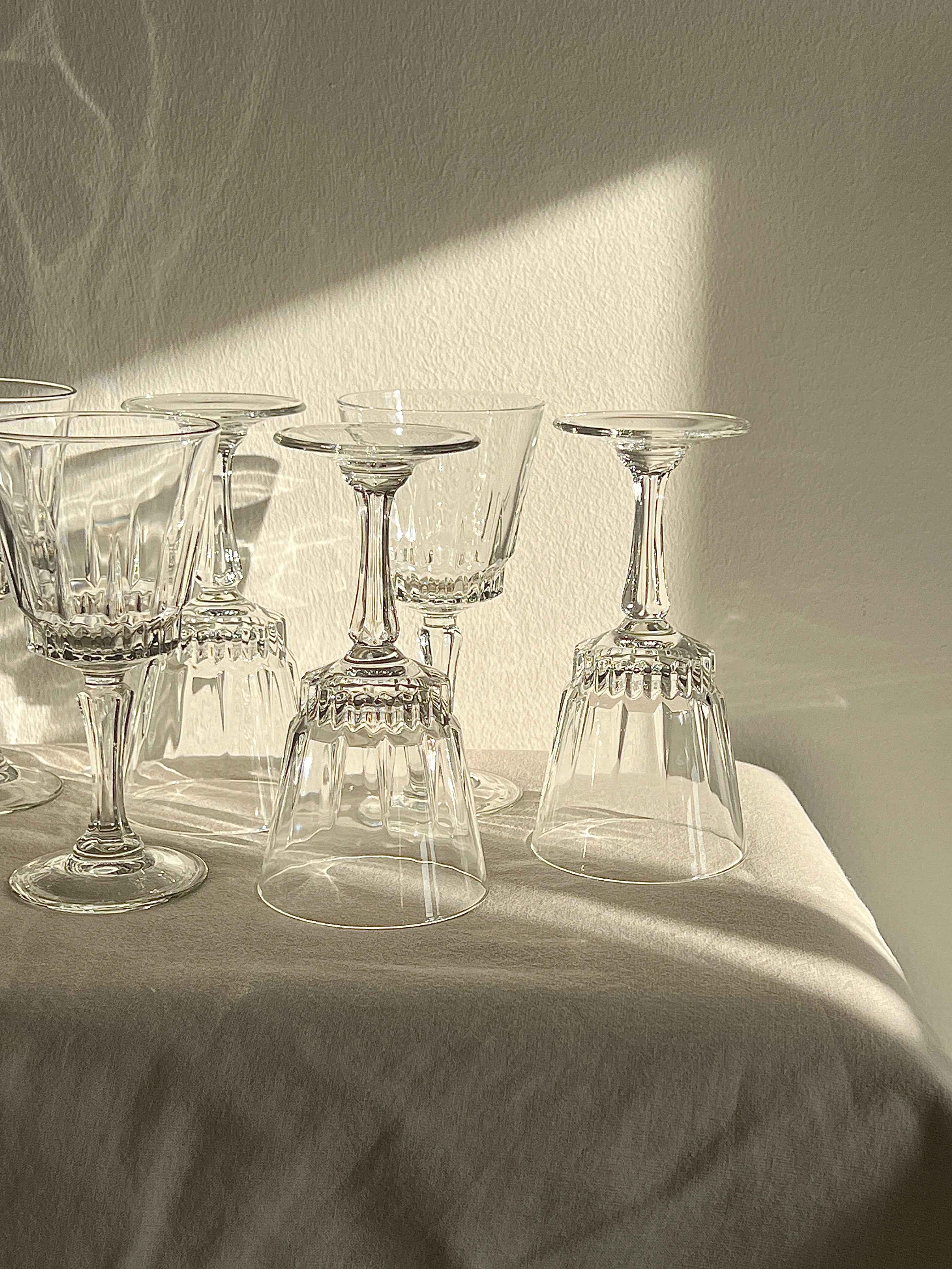 Franske Duralex vinglas