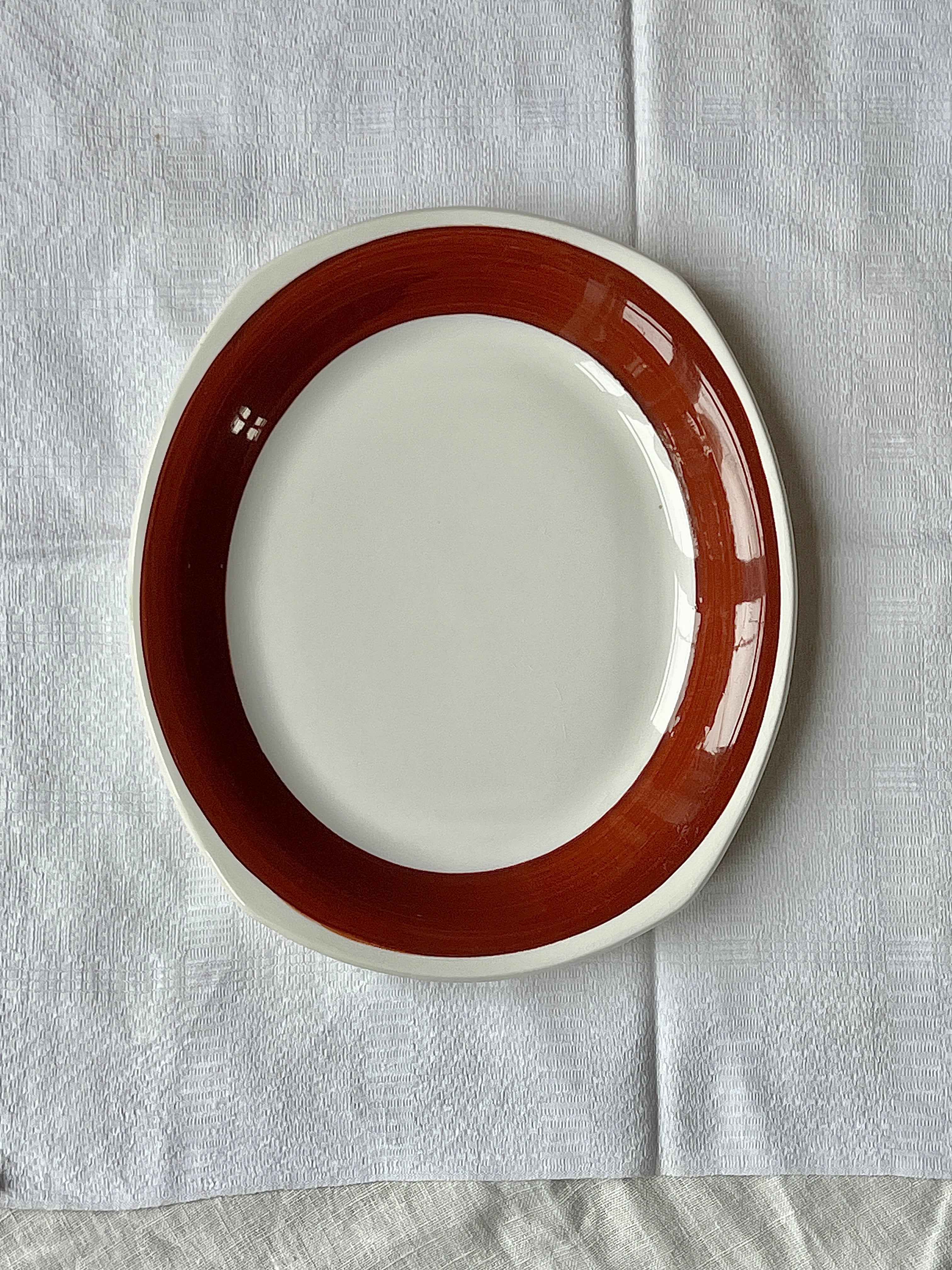 Svensk Malin Gefle porcelænsfad