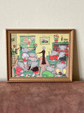 Babar illustration – i skole