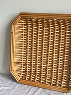 Kvadratisk bakke i flet, stor