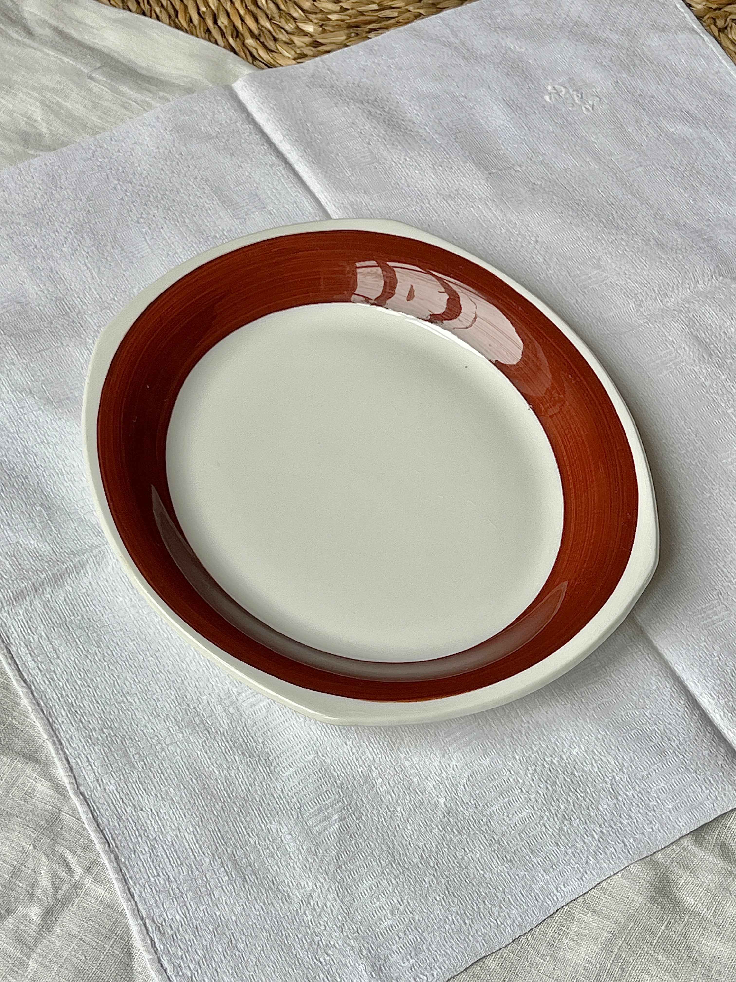 Svensk Malin Gefle porcelænsfad
