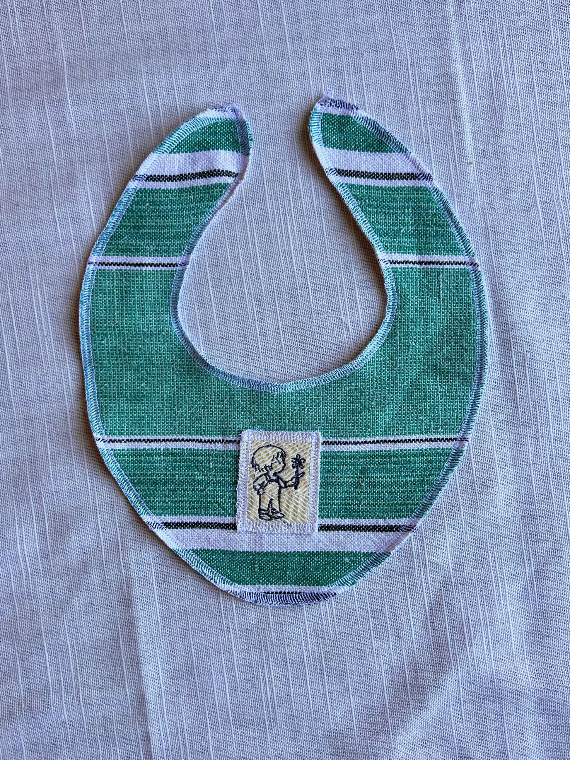 SMÆKKER savlesmæk, håndsyet i vintage tekstiler – tilføj navn eller motiv