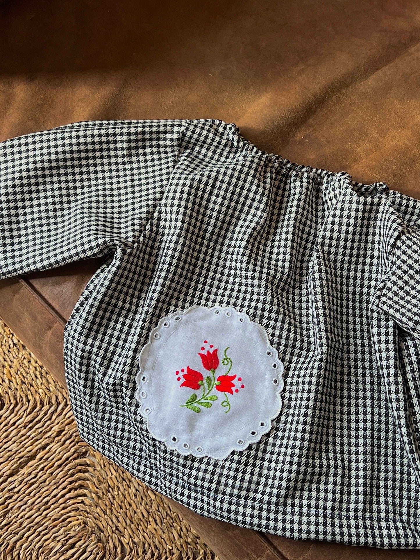 HELGE bluse i uld 4-6 år