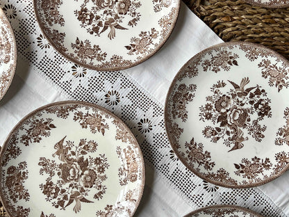 Frokosttallerkener fra Old Gustavsberg ‘fasan’