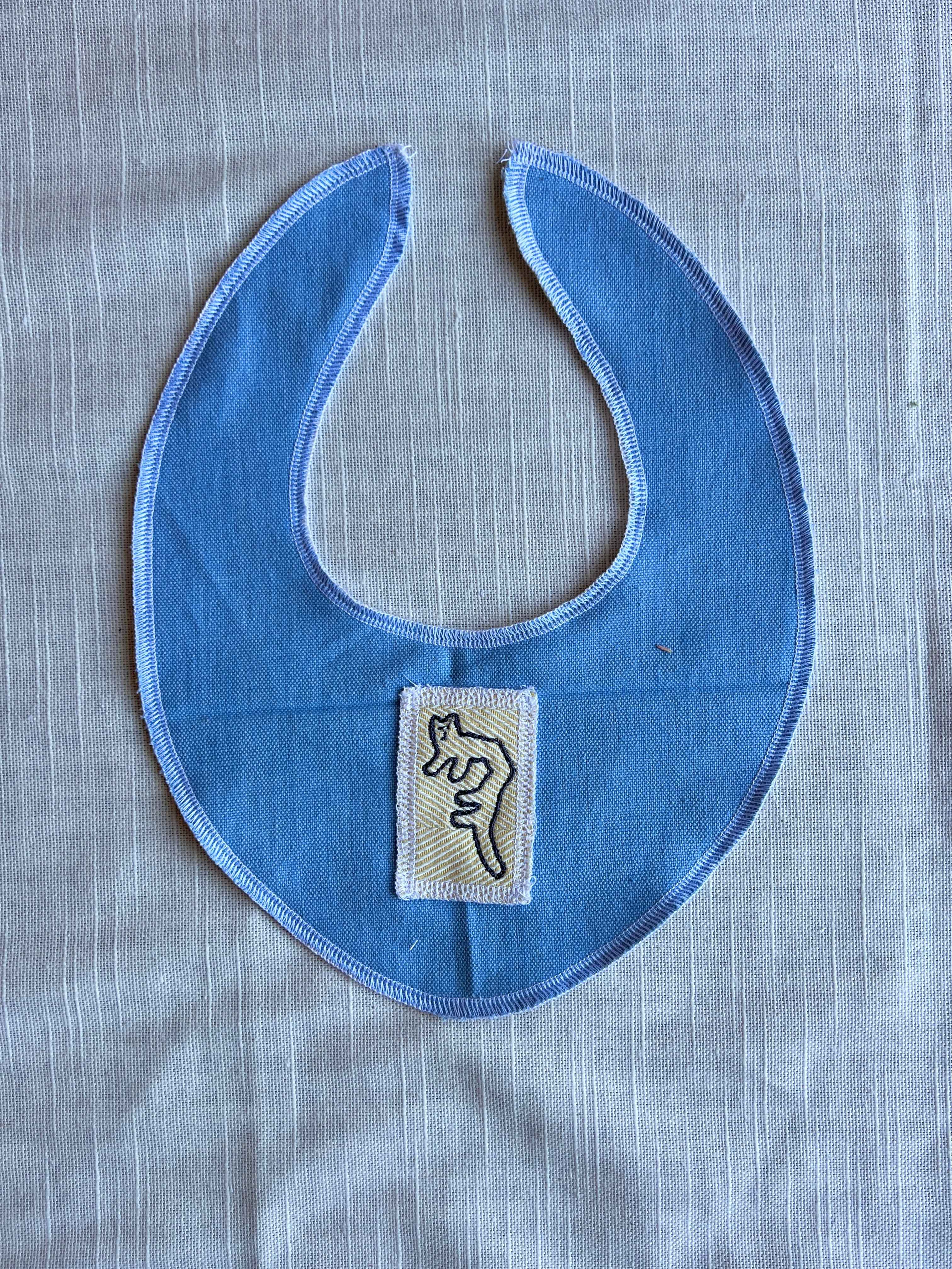 SMÆKKER savlesmæk, håndsyet i vintage tekstiler – tilføj navn eller motiv