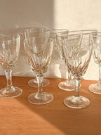 Franske vinglas med swirl