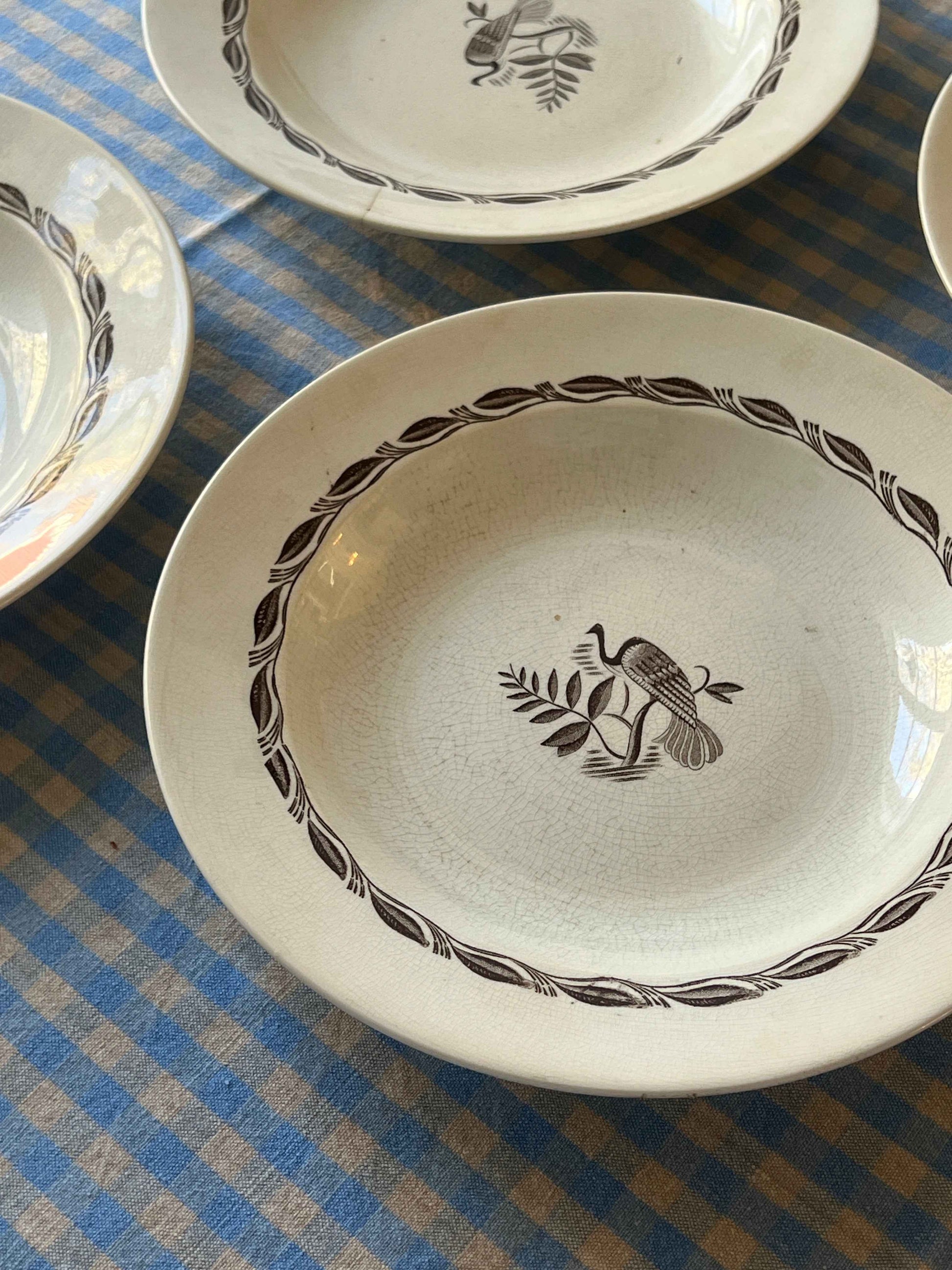 Gefle “Ingrid” dyb pastatallerken Ø23 cm (4 stk)