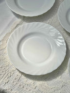 Franske swirl pastatallerkener Ø23