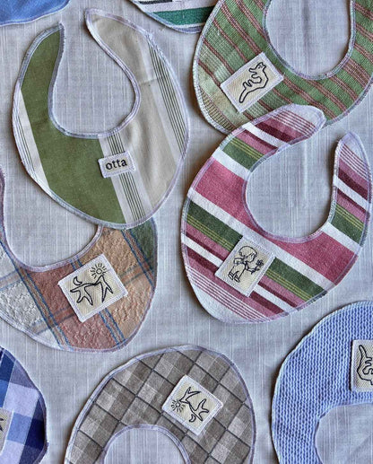 Made to order julesok i vintage tekstil - tilføj navn og motiv