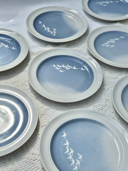 Frokosttallerkener fra Dansk Svanestel Ø17,5