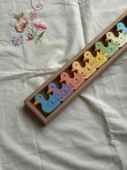 Puslespil med tælle-ænder