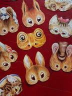 Vintage Peter Rabbit Maske - Tom Kitten