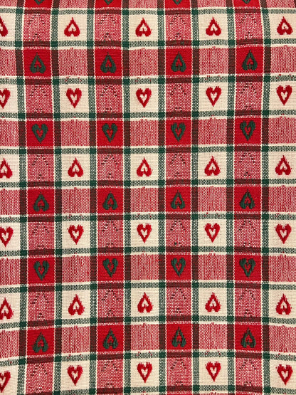 Made to order julesok i vintage tekstil - tilføj navn og motiv