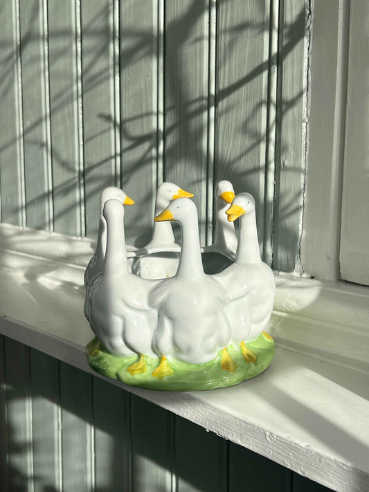 Potteskjuler, gåsering