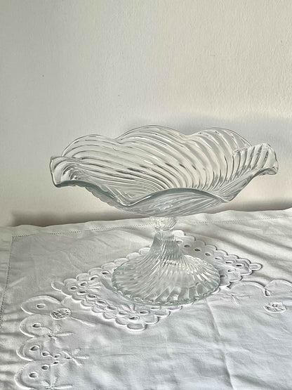 Glasopsats med swirl