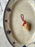 Halmflettet julekoglenisse – lille ornament