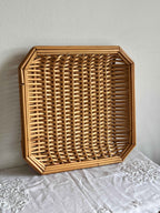 Kvadratisk bakke i flet, stor