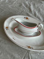 Vintage Elsterwerda porcelænsfad · L41 x B29 cm