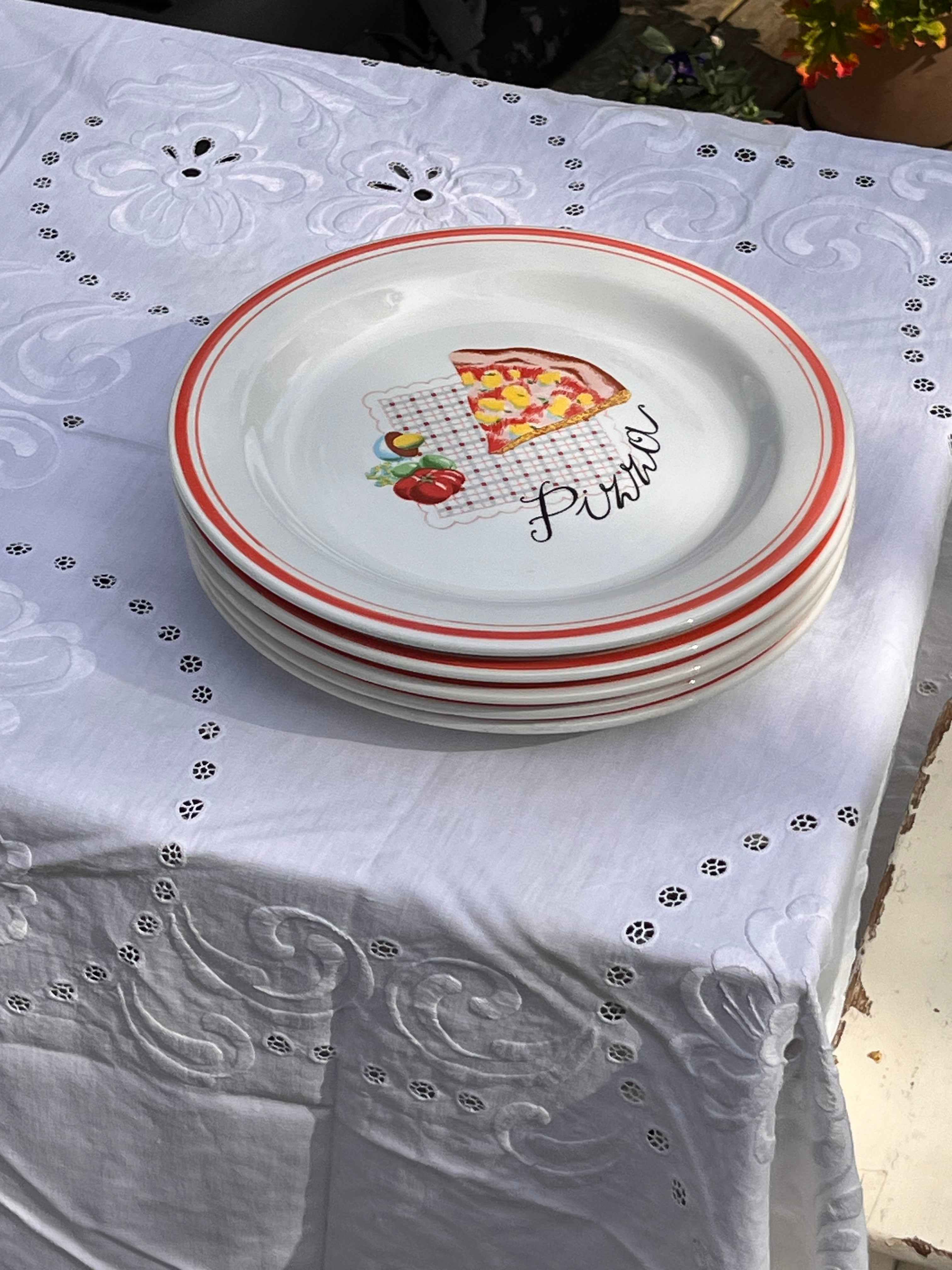 Italienske pizzatallerkener, Ø26