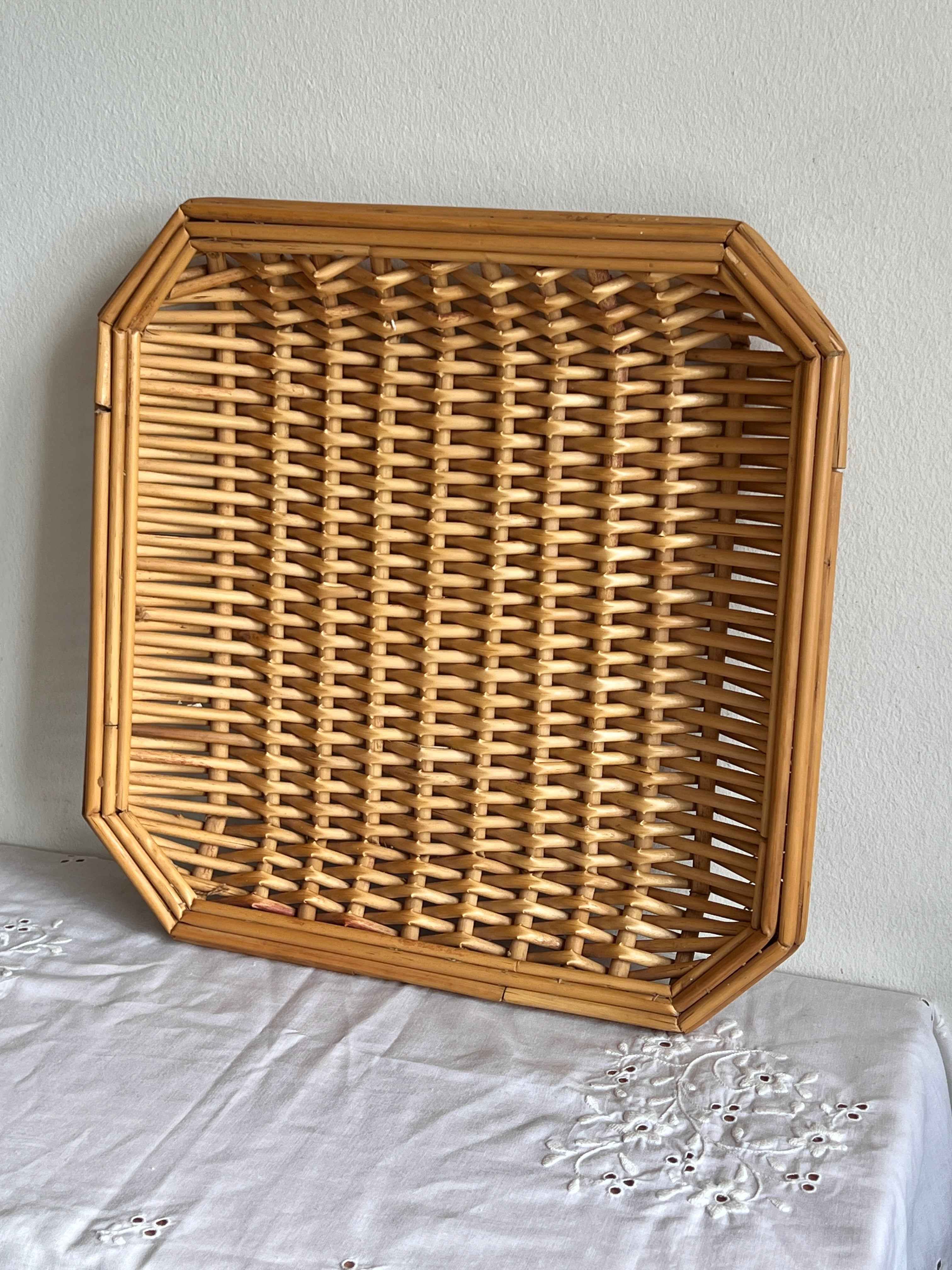 Kvadratisk bakke i flet, stor