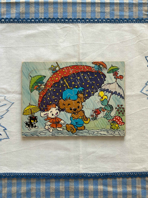 Bamse træpuslespil, svensk original