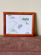 Babar illustration – løb i junglen