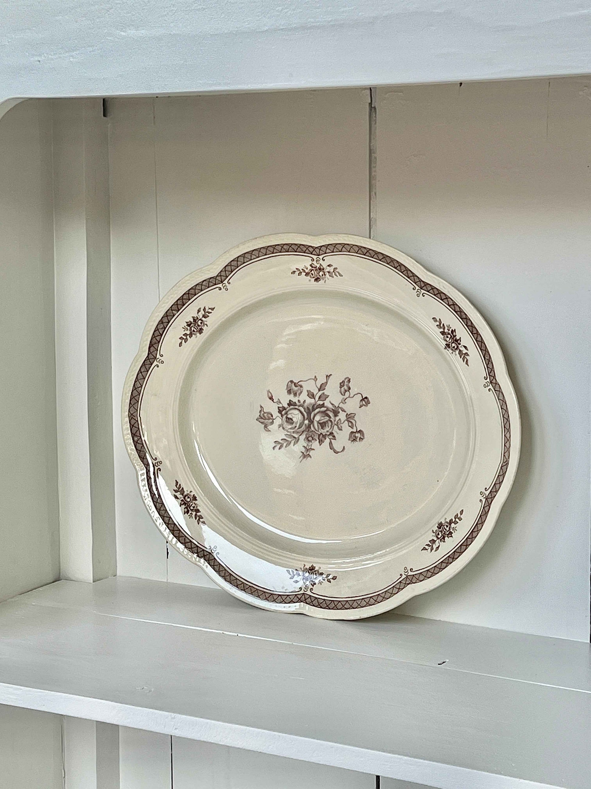 Anglo Gefle porcelænsfad, L35 B30