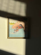 Babar illustration, fisketur til grotten