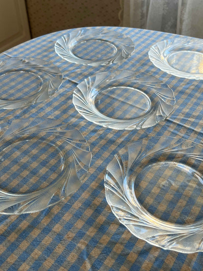 Franske Duralex frokosttallerkener (6stk)